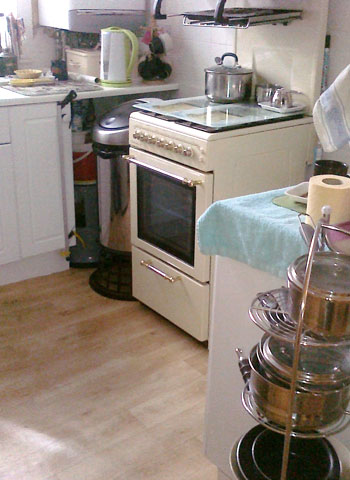 Ms S kitchen, before